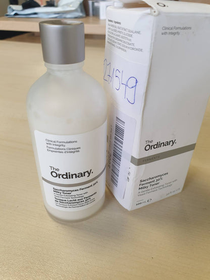 271549 - ORDINARY Tonik qumështor me ferment Saccharomyces 30% - 100ml, eksfolion dhe hidraton për një lëkurë më të lëmuar dhe më të ndritshme