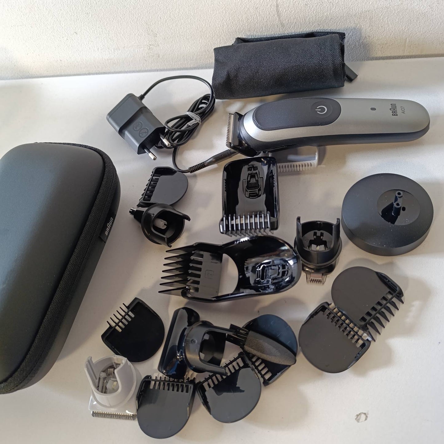 271044 - BRAUN Makinë prerëse Series 7 18-në-1 Gjithçka-në-Një, ProBlade, AutoSense, AIO7585, Gri