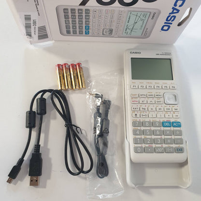 308660 - CASIO FX-9860GIII - Kalkulator Grafik Monokrom pa CAS - i Bardhë
