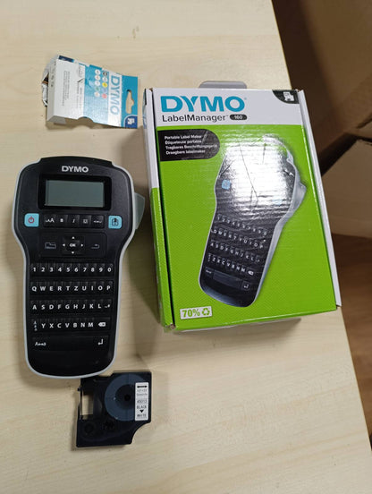 308734 - DYMO Makinë portative për krijimin e etiketave LabelManager 160 | Printer etiketash me transferim termik | I lehtë për t’u përdorur