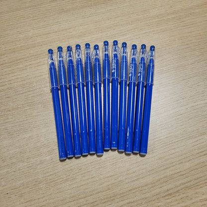305308 - PILOT Set me 12 shkopinj FriXion - Stilolaps me bojë termosensitive që fshihet - Blu - Majë e mesme
