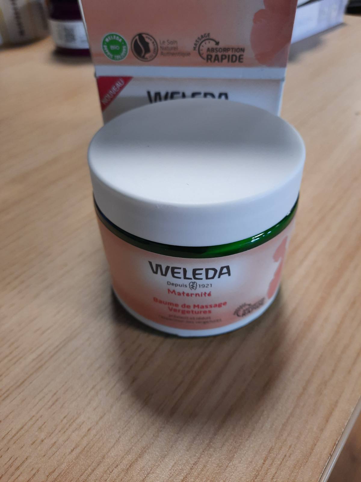 306587 - WELEDA Balsam Masazhi për Shenjat e Stretch-it, 150 ml