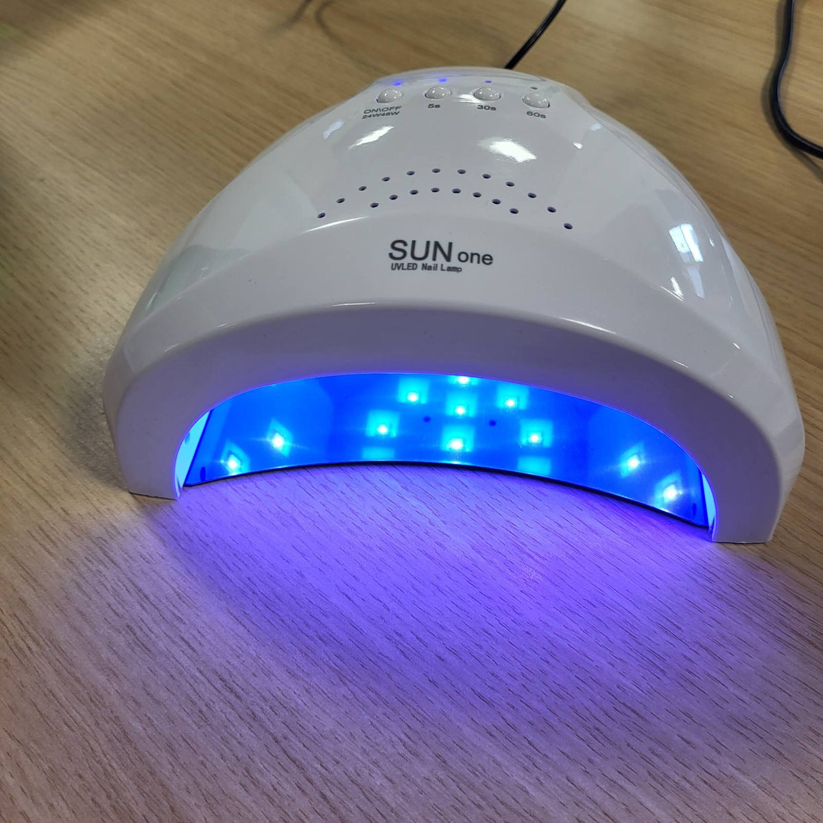 307939 - LLAMBË Thonjsh UV LED, tharëse thonjsh gjysmë e përhershme 48W për manikyr dhe pedikyr