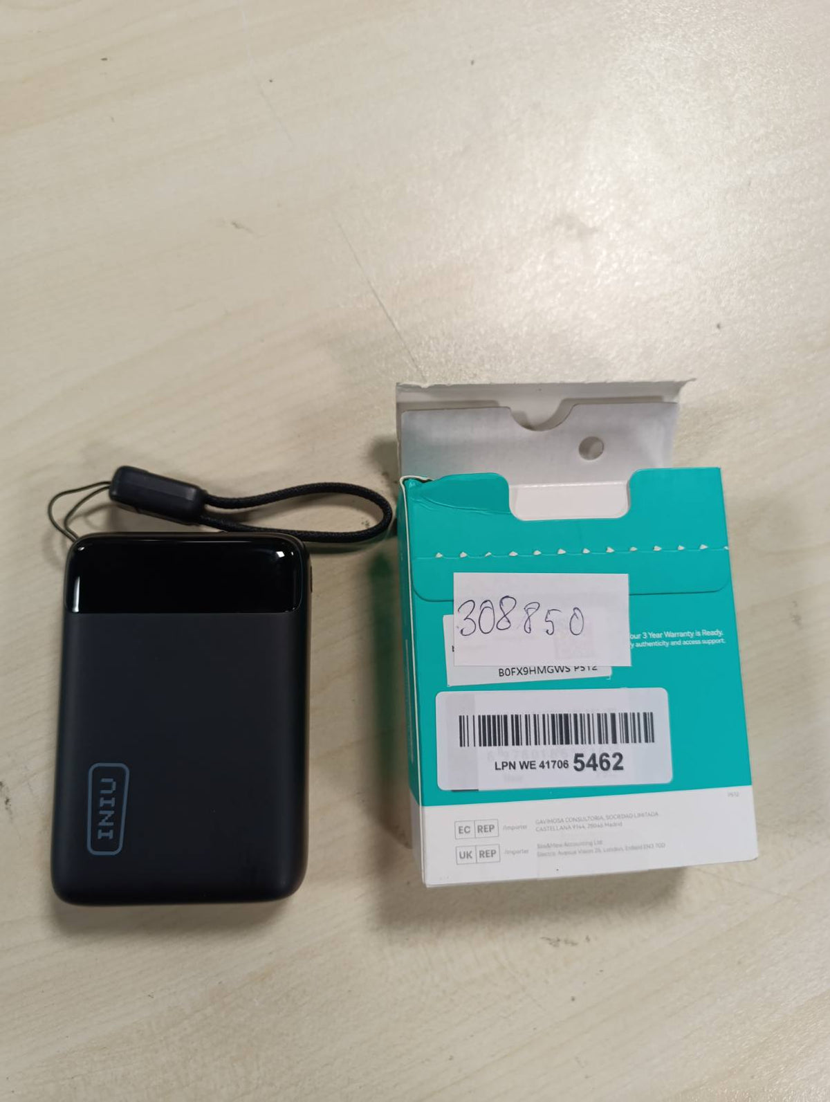 308850 - INIU 20000mAh Bankë energjie Bateri të vogla të jashtme për telefon celular me karikim të shpejtë 22.5W