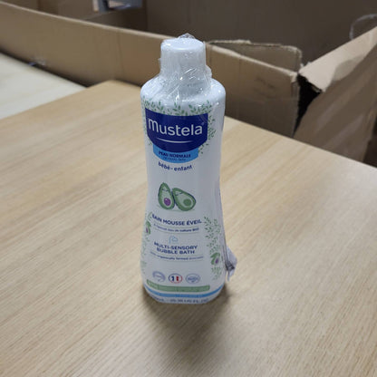 307566 - MUSTELA Banjë me shkumë për foshnje, Xhel larës i butë, 91% përbërës natyral