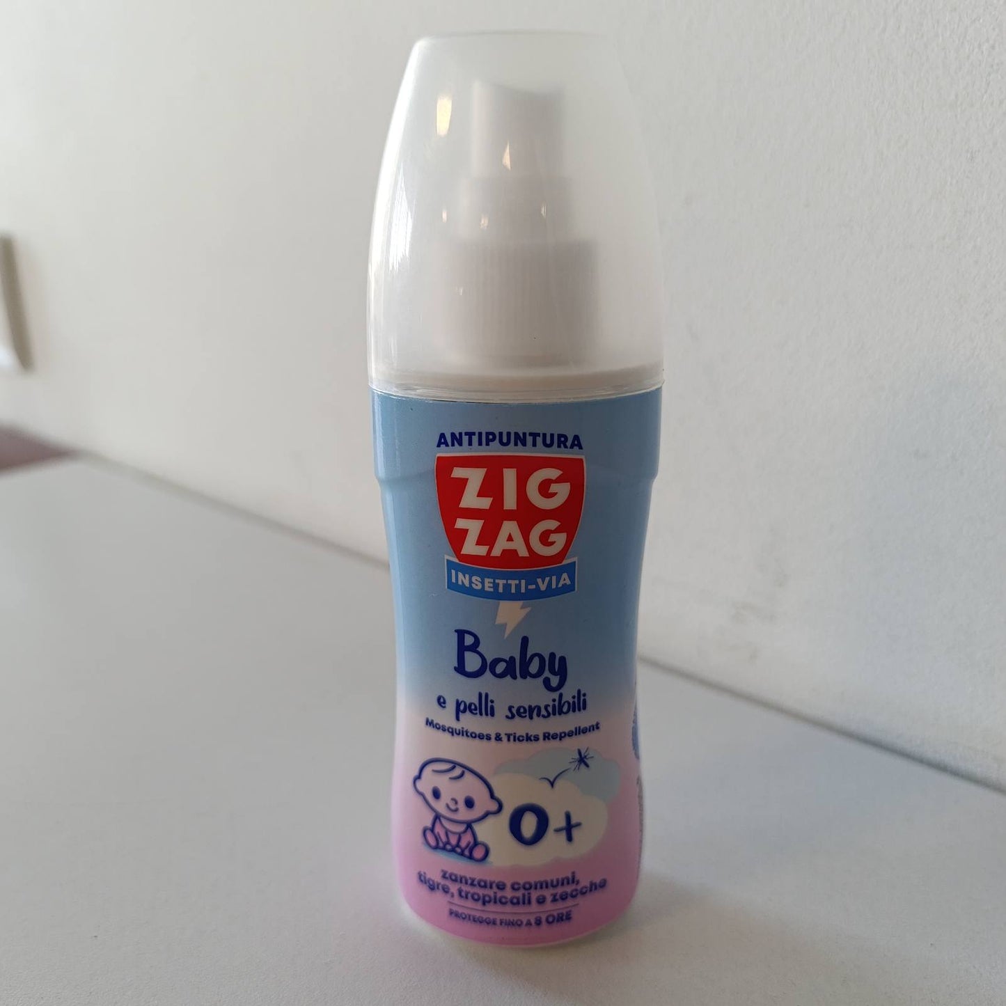 321984 - ZIG Sprej ZAG kundër mushkonjave për fëmijë dhe bebe, 100 ml, pa aromë, për lëkurë të ndjeshme, rriqra dhe miza kali