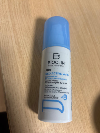 290453 - BIOCLIN Deo Pro Active Vapo 48H, deodorant 100 ml, pa gazra, pa alkool, pa aromë