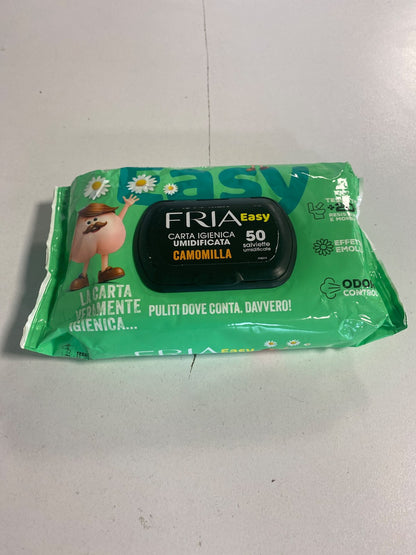 322184 - FRIA Letër higjienike Easy Moist, 50 peceta, aromë e ndryshueshme