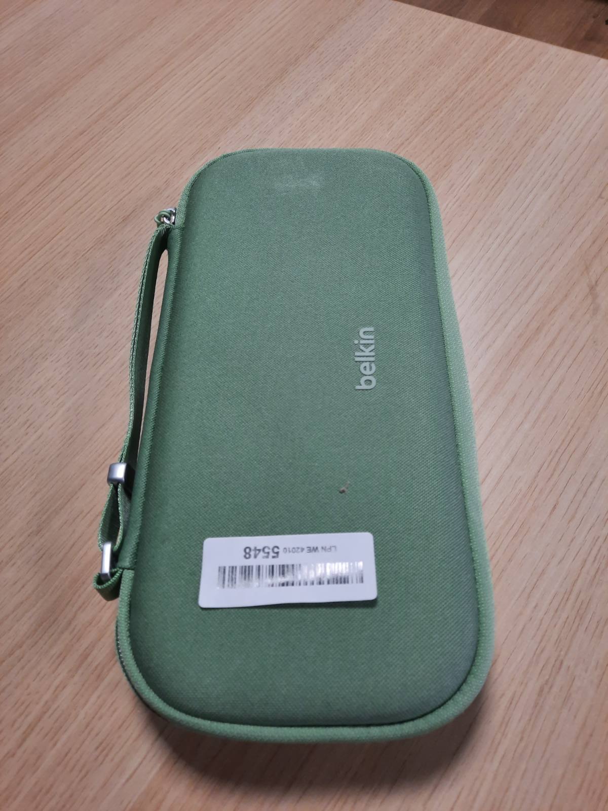 309048 - BELKIN Kuti për lojëra për Nintendo Switch 2, vend për AirTag, jeshile