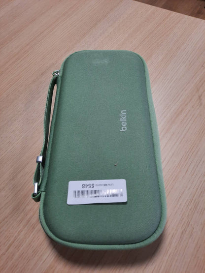 309048 - BELKIN Kuti për lojëra për Nintendo Switch 2, vend për AirTag, jeshile