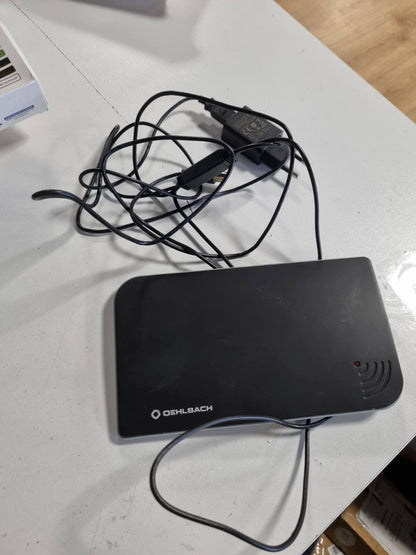 308763 - ANTENË OEHLBACH SCOPE VISION DVB-T2 HD, antenë dixhitale e brendshme, me energji USB, amplifikator aktiv DVB-T2, ngjyra e zezë
