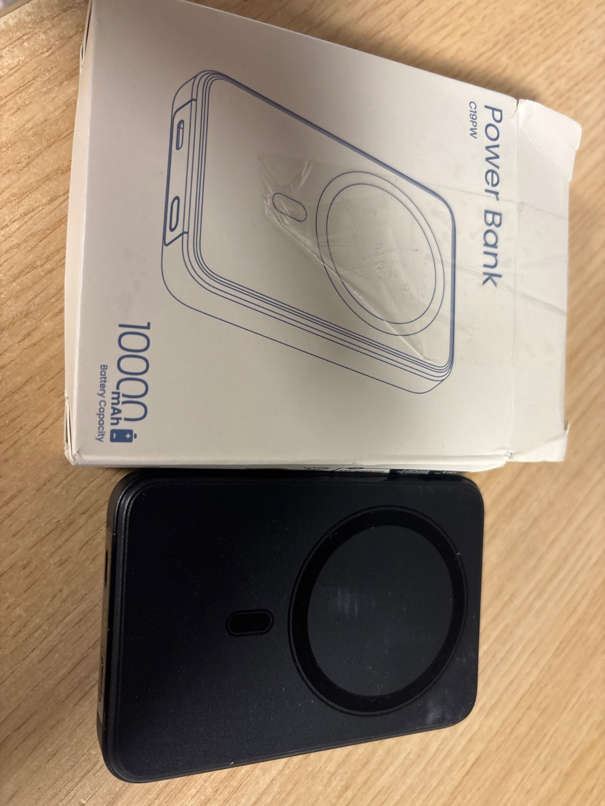 309942 - ADDTOP Power Bank Magnetike 10000mAh, PD 20W, Karikim të Shpejtë, USB-C, për iPhone 17/16/15/14/13/12