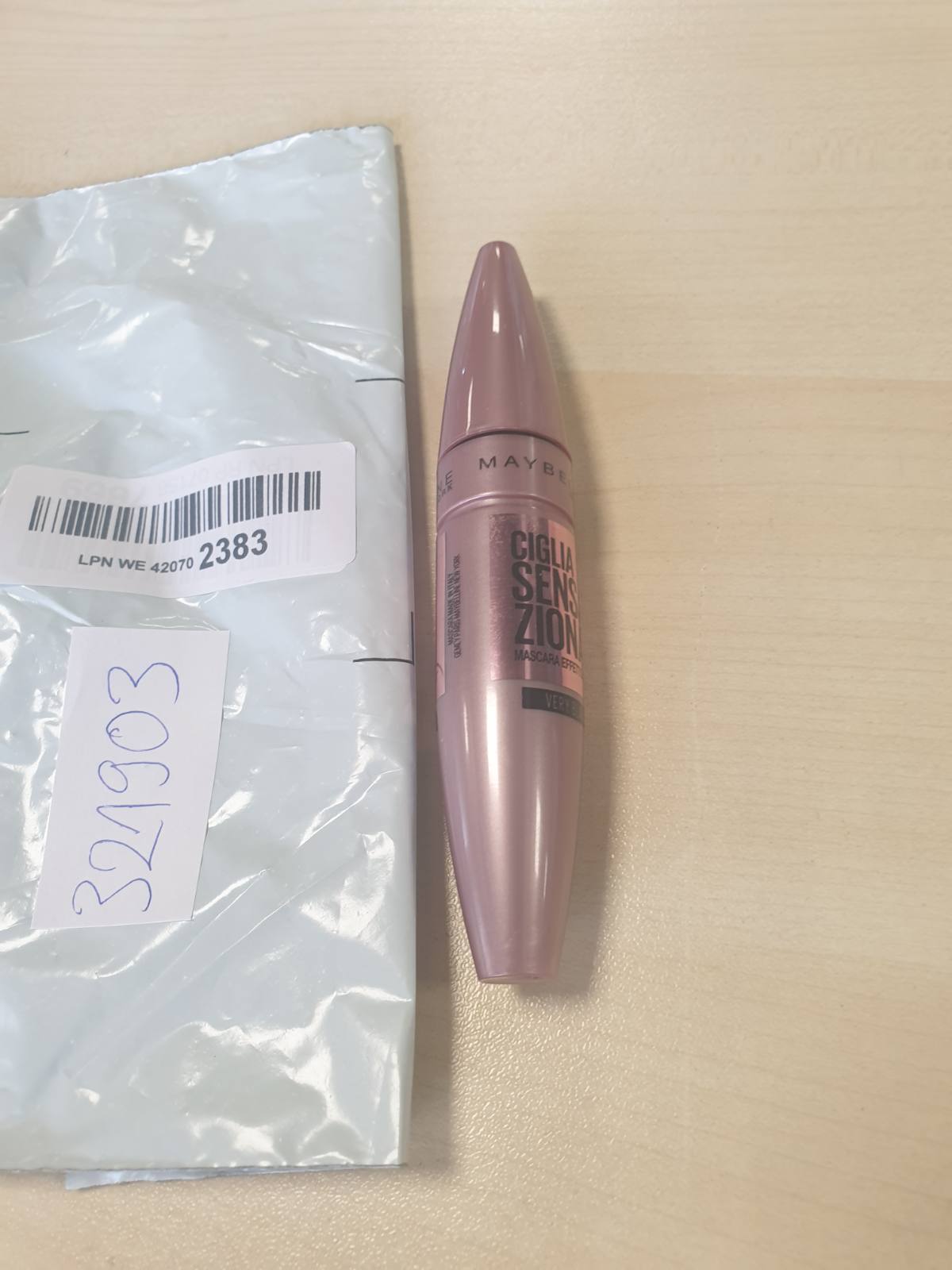 321903 - MAYBELLINE NEW YORK - Sensational Lash Rimel, Volumizues, 9.5 ml