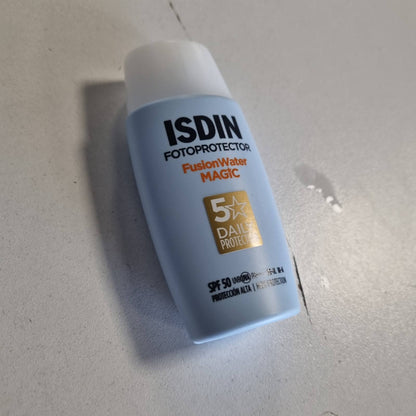 321364 - ISDIN Fotoprotector Fusion Water MAGIC SPF 50, Krem dielli për fytyrën ultra i lehtë dhe që thith menjëherë, 50 ml