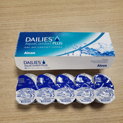 306443 - DAILIES Lente kontakti ditore AquaComfort Plus | 30 copë | +01.25 dpt