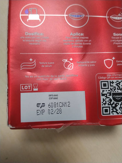 307697 - COLGATE Max White Purple Serum, 40ml, përforcues i zbardhjes së menjëhershme të dhëmbëve