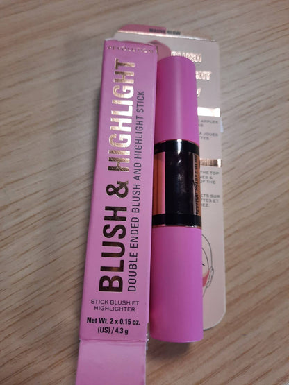 322003 - MAKEUP REVOLUTION Skuqës për skuqje dhe ndriçim në shkop, Mauve Glow, 4.3g
