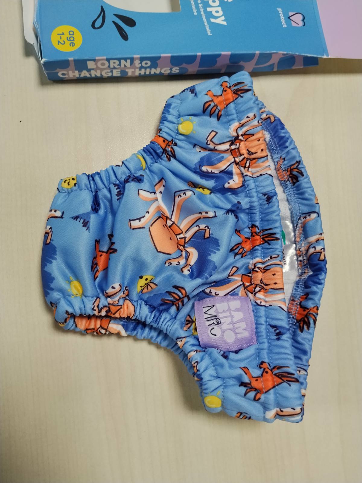 321609 - BAMBINO MIO Rroba banje të papërshkueshme nga rrjedhjet, Blub, për fëmijë 1-2 vjeç