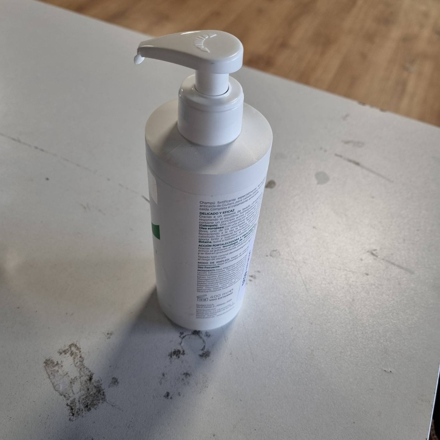 321654 - BIOSCALIN - Shampo Fortifikuese NOVA·Genina 400ml - Pastrues Rigjallërues për Flokë të Dobët dhe të Brishtë