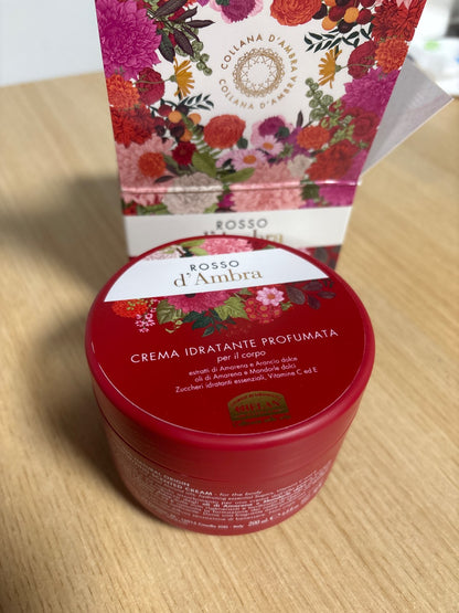336257 - HELAN, AMBER RED - KREM HIDRATUES TRUPI PËR LËKURË TË THATË ME VAJ BAJAMESH, VITAMINA C DHE VITAMINA E, 200 ML
