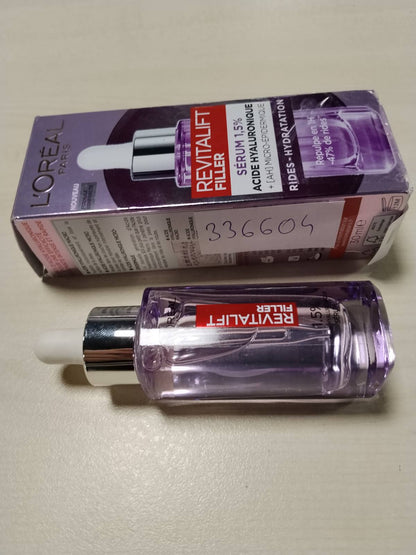 336604 - L'OREAL PARIS Revitalift Filler Serum Anti-Rrudha me Acid Hialuronik të Koncentruar 30ml