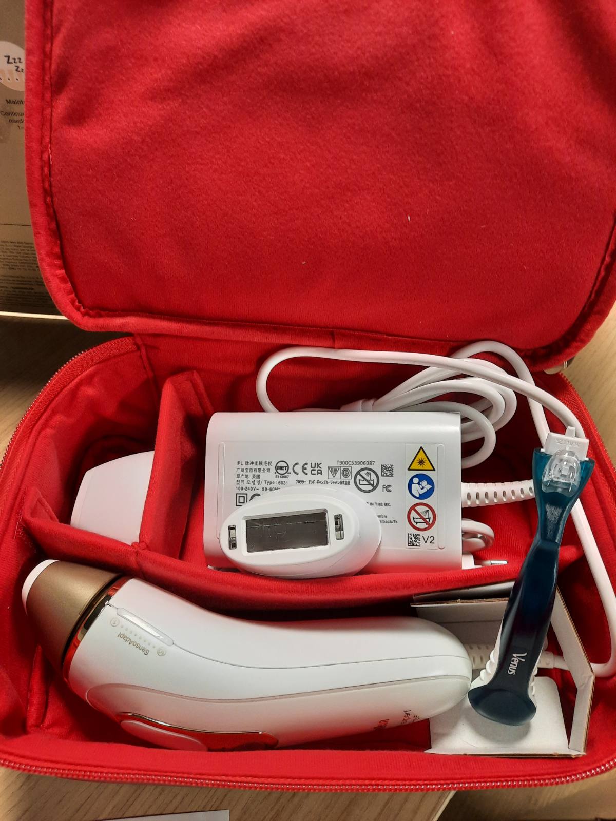 335750 - BRAUN Depilator me dritë pulsuese Silk Expert Pro 5, 3 koka, PL5262 i artë