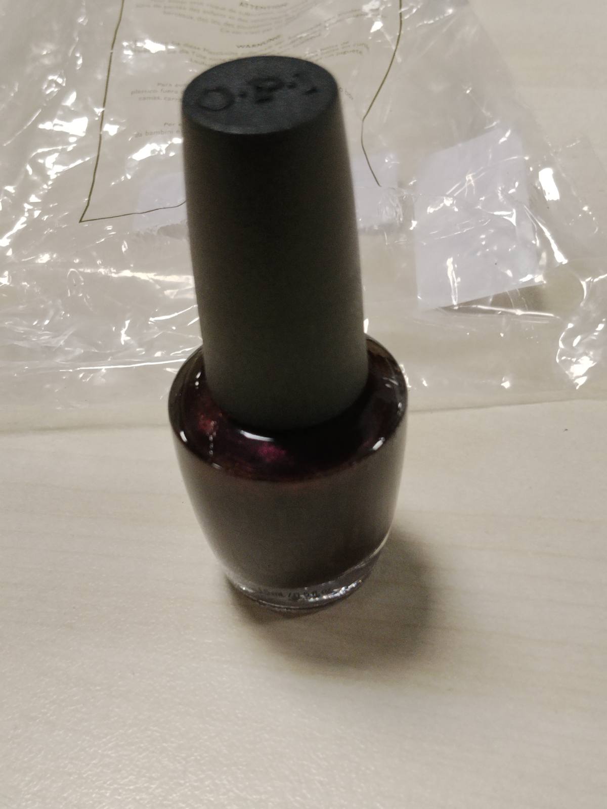 336736 - OPI Nail Lacquer - Black Cherry Chutney, 15 ml, manikyr i kuq i errët, përfundim i shndritshëm