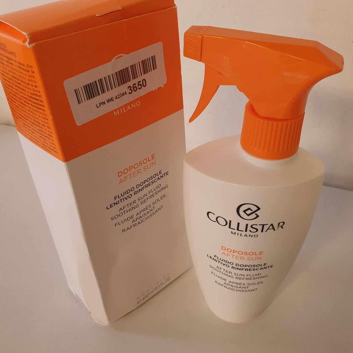 336268 - COLLISTAR Lëng Qetësues dhe Freskues pas Diellit për Trupin, 400 ml, Veprim Dekongjestant, Përthithet Shpejt