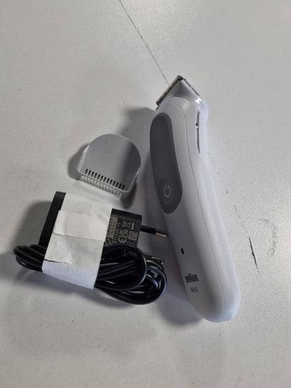 335897 - BRAUN Makinë prerëse trupi Series 5, +2 mjete rroje, teh SkinGuard, 100 minuta kohëzgjatje, e papërshkueshme nga uji, BG5500