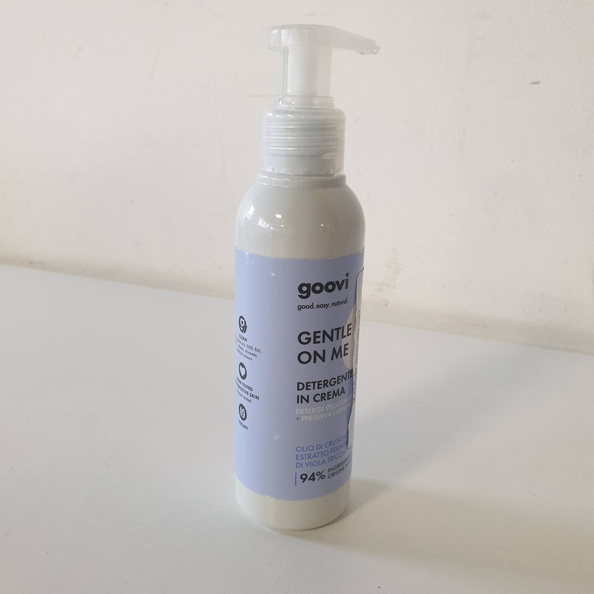 336696 - GOOVI Pastrues Fytyre me Krem Gentle on Me për Lëkurë të Thatë dhe të Ndjeshme, 140ml