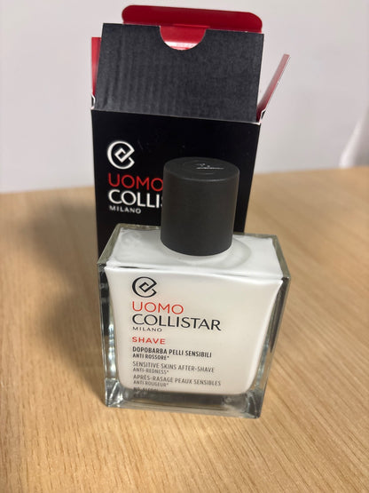 336113 - Collistar Locion pas rroje për meshkuj për lëkurë të ndjeshme, kundër skuqjes, 100 ml