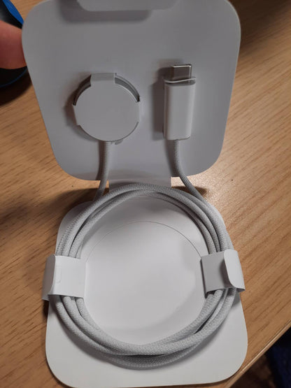 308927 - APPLE Kabllo Magnetike e Karikimit të Shpejtë me Lidhës USB-C për Apple Watch, 1 m
