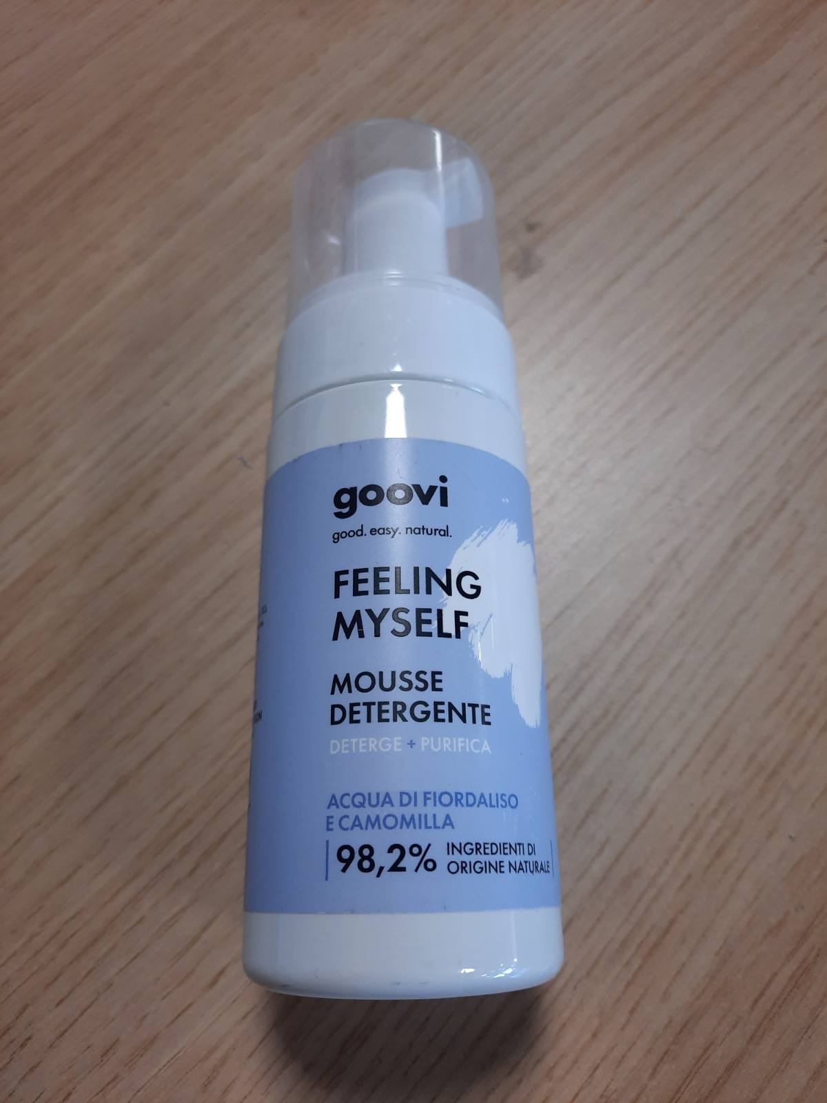 337091 - GOOVI - Feeling Myself, Shkumë Pastruese Fytyre për Lëkurë të Ndjeshme, 100 ml