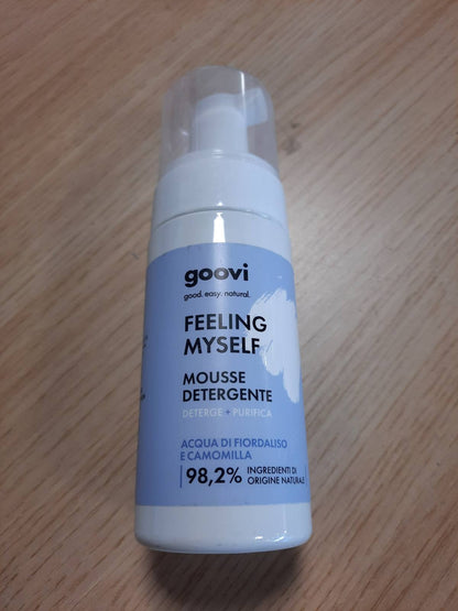 337091 - GOOVI - Feeling Myself, Shkumë Pastruese Fytyre për Lëkurë të Ndjeshme, 100 ml