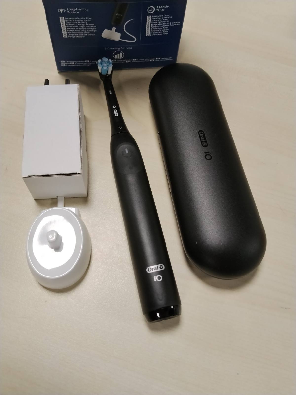 335929 - ORAL-B Furçë dhëmbësh elektrike iO 2, me 1 kokë zëvendësuese, e zezë