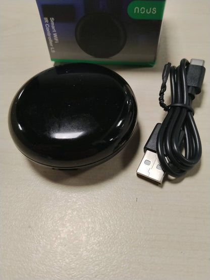 309149 - NOUS L5 Tuya Smart Hub IR, Pajisje të pajtueshme me Google Home Alexa, Telekomandë Wi-Fi, WiFi 2.4GHz, Dimensoni 10 x 10 x 3 cm