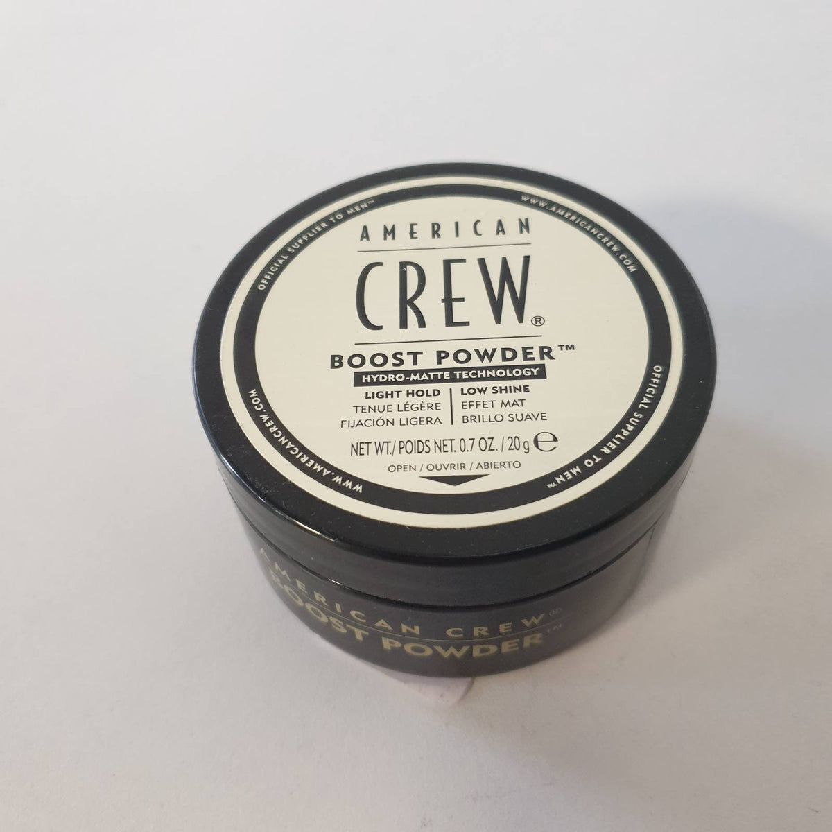 311945 - AMERICAN CREW Pudër Boost, 20g, Pudër Stilizuese Volumizuese për Burra, Mbajtje e Lehtë dhe Përfundim Mat