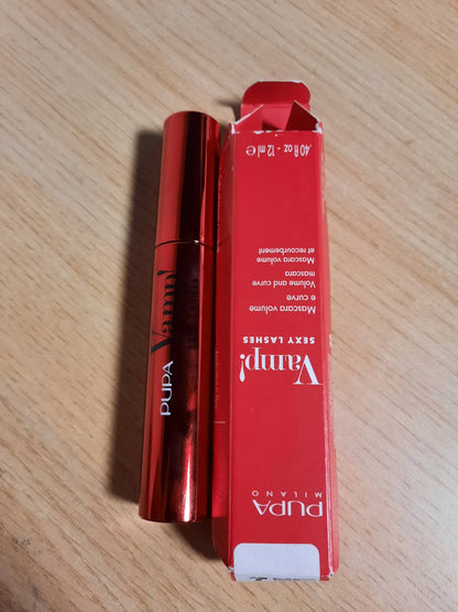 312117 - PUPA Mascara Vamp! Qerpikë Seksi (E Zezë Seksi), 12 ml
