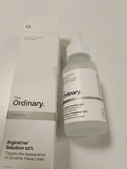 312270 - TRETËSIRA e zakonshme Argireline 10%, Serum për fytyrën, zvogëlon shfaqjen e rrudhave të holla, 30 ml