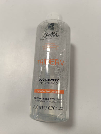 336935 - BIONIKE Tridem - Shampo me vaj zbutës dhe qetësues për flokë të brishtë, 200 ml