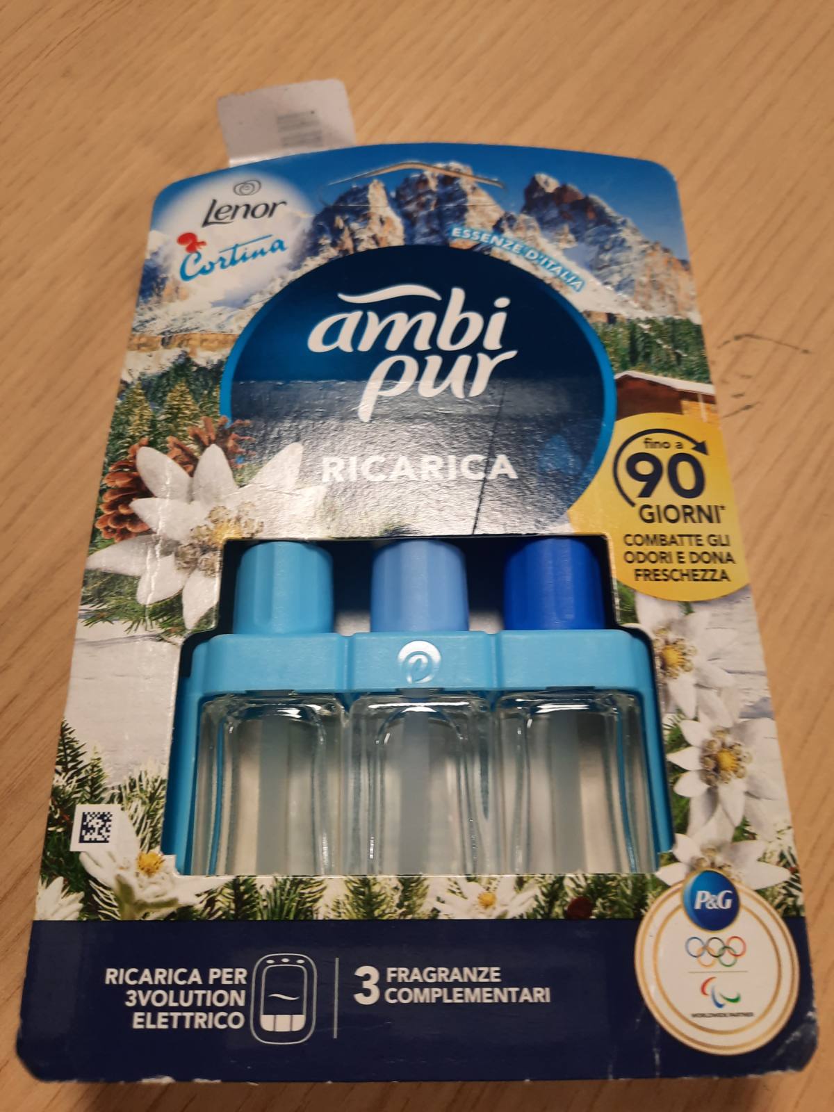 311246 - AMBI PUR 3Volution Freshenues Elektrik Ajri 3 Mbushje, Lenor Cortina