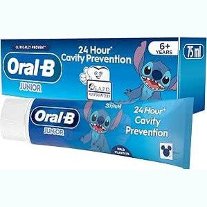 336210 - ORAL-B Pastë dhëmbësh Pro Junior, 1 cope 75ml, për fëmijë 6 vjeç e lart, Madhësi e përshtatshme
