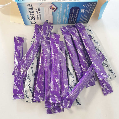 335962 - CLEARBLUE Mbushje për Monitorin e Fertilitetit, 20 Teste Ovulacioni + 4 Teste Shtatzënie