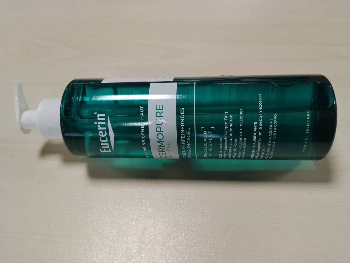 311648 - EUCERIN Xhel Pastrues DermoPure Clinical Purifying 400 ml, për fytyrën dhe trupin