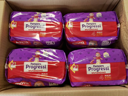311128 - PAMPERS Pampers Progressi Maxi Pantallona, Madhësia 4 (8-15 kg), 76 pelena për foshnje