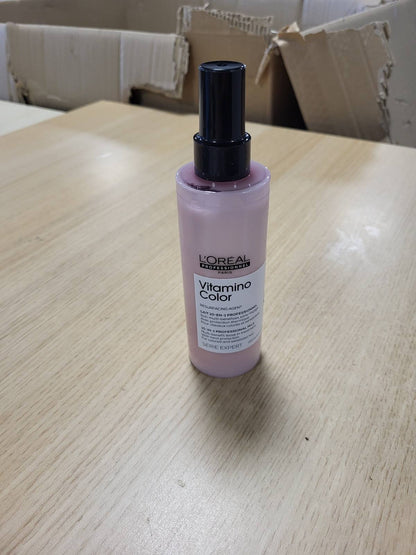 336387 - L'ORÉAL PROFESSIONNEL PARIS Vitamino Color Serie Expert Sprej shumëfunksional 10-në-1 për flokë të lyer, Formulë kundër zbehjes, 190 ml
