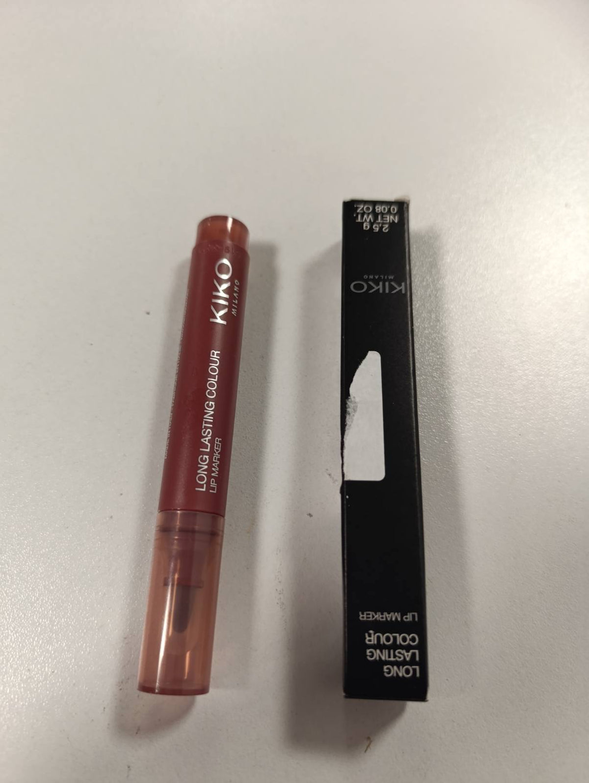 312337 - KIKO MILANO Shënues buzësh me ngjyrë të qëndrueshme, Nuanca 107 Plum