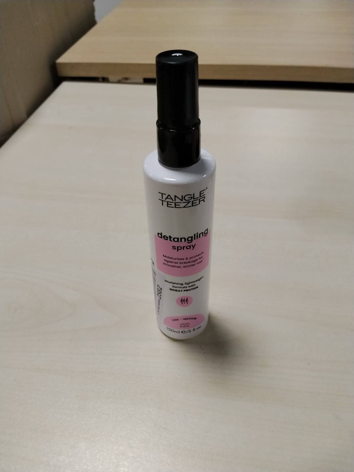 336482 - TANGLE TEEZER Sprej për zbërthimin e flokëve, Hidraton, ushqen dhe forcon flokët e hollë dhe të mesëm, I bërë me proteina gruri, vegan dhe pa mizori të përdorura