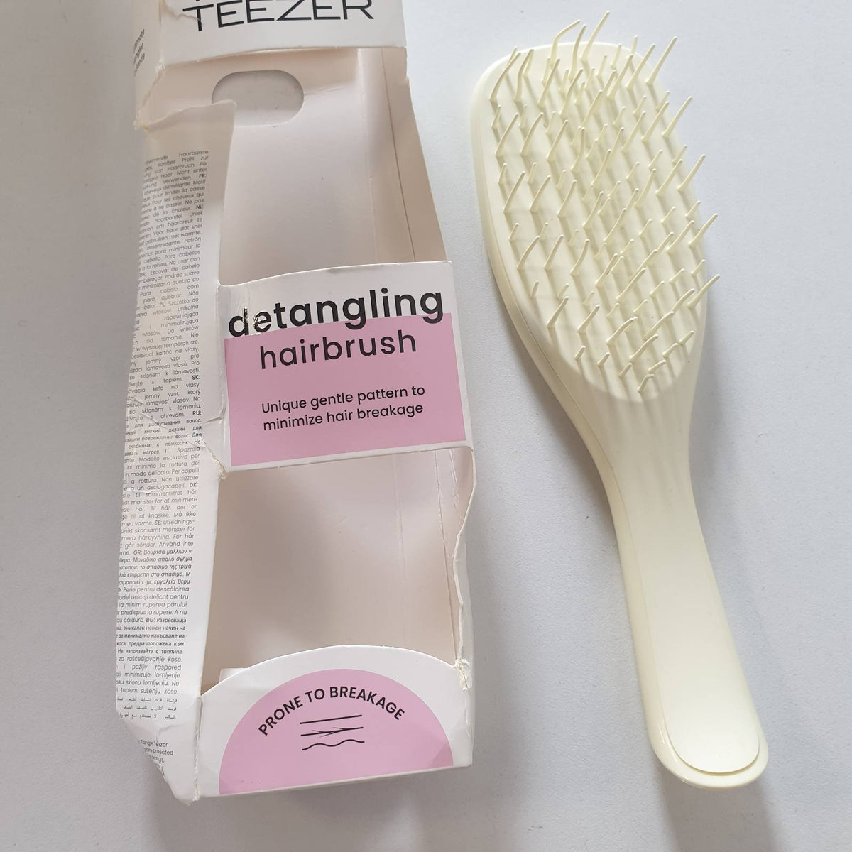 311866 - TANGLE TEEZER Ultra Gentle Ultimate Detangler, Zbërthen flokët e lagur dhe të thatë, Kamomil