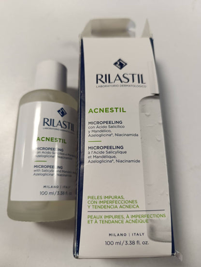 336450 - RILASTIL Acnestil Micropeeling, 100ml, Peeling Intensiv me Acid Salicilik